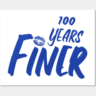 Zeta 100 Years Since 1920 Finer Cute Black Greek Apparel Posters and Art